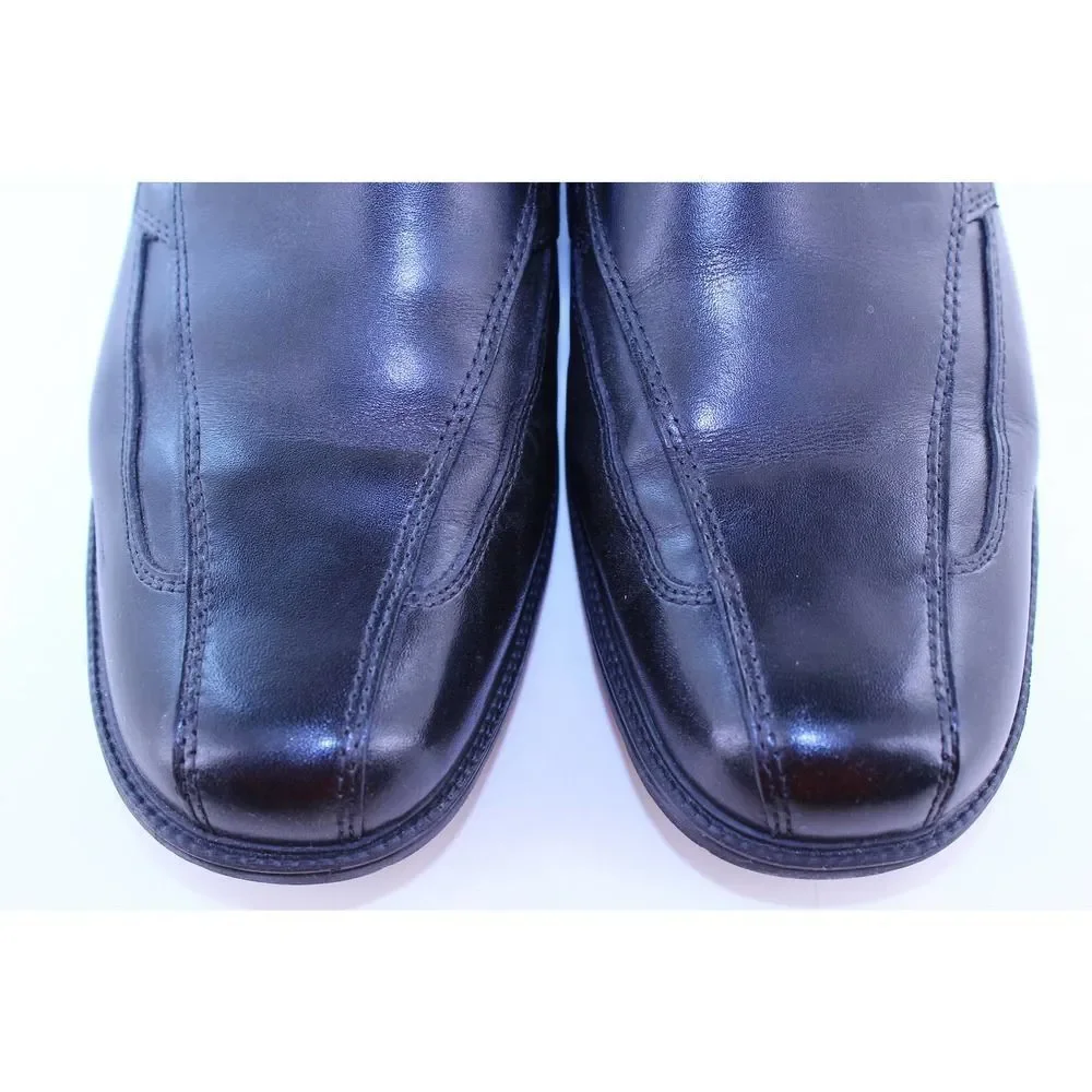 Clarks Medina Black Leather Dress Loafers 8.5 M